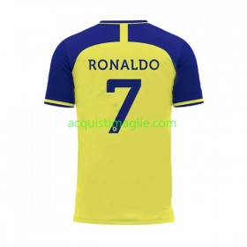 Divisa di Calcio Al-Nassr Cristiano Ronaldo 7 Prima 2022/2023